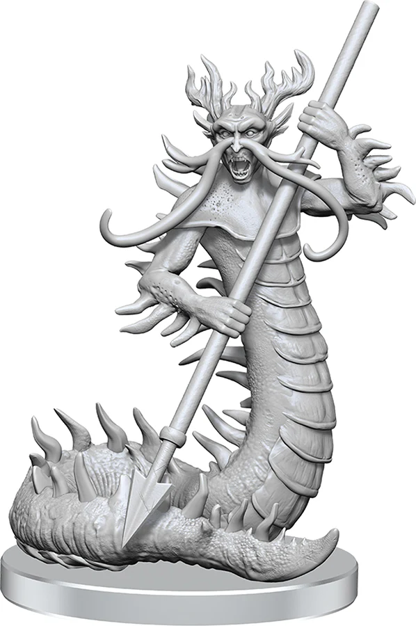Wizkids Dungeons and Dragons: Nolzur's Marvelous Unpainted Miniatures - Classic Salamander