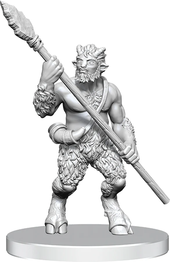 Wizkids Dungeons and Dragons: Nolzur's Marvelous Unpainted Miniatures - Classic Satyr